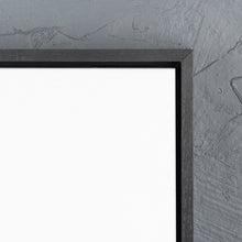 Load image into Gallery viewer, Satin Black Floating Frame with Primed Art Board - Square/Rectangle