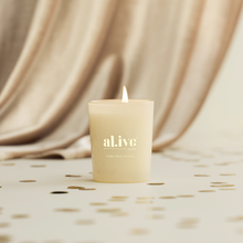 Load image into Gallery viewer, Mini Soy Candle Bauble - Golden Wattle & Citrus