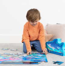 Load image into Gallery viewer, Shark Reef Floor Puzzle - 36 pieces