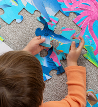 Load image into Gallery viewer, Shark Reef Floor Puzzle - 36 pieces
