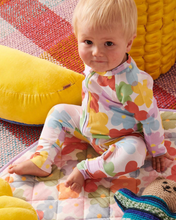 Load image into Gallery viewer, Paper Daisy Organic LS Zip Romper
