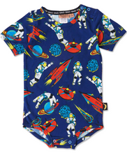 Load image into Gallery viewer, Outer Space Organic SS Romper
