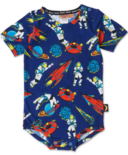 Load image into Gallery viewer, Outer Space Organic SS Romper
