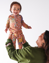 Load image into Gallery viewer, Ngayuku Ngura Organic LS Zip Romper
