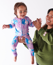 Load image into Gallery viewer, Tjulpu Kulunypa Organic LS Zip Romper