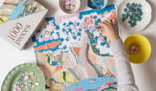 Load image into Gallery viewer, Glitter Puzzle - Laguna 1000 Pieces