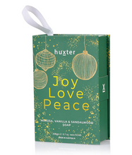 Load image into Gallery viewer, Joy, Love, Peace - Xmas Bauble - Soap
