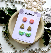 Load image into Gallery viewer, Popirie Christmas Stud Earring Sets Collection