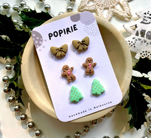 Load image into Gallery viewer, Popirie Christmas Stud Earring Sets Collection