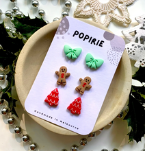 Load image into Gallery viewer, Popirie Christmas Stud Earring Sets Collection