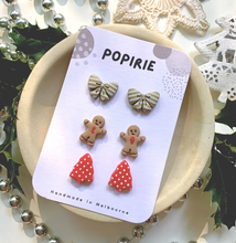 Load image into Gallery viewer, Popirie Christmas Stud Earring Sets Collection