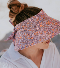 Load image into Gallery viewer, Ladies Wide-Brimmed Swim Visor Hat - Valencia