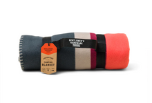 Load image into Gallery viewer, Rolled Outdoor Blanket with Carry Handle