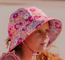 Load image into Gallery viewer, Ponytail Swim Bucket Beach Hat - 2 Designs