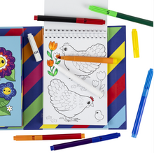 Load image into Gallery viewer, Colour Change Colouring Set - Garden Friends