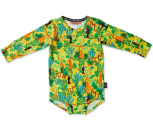 Load image into Gallery viewer, Jungle Boogie Organic LS Romper