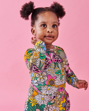 Load image into Gallery viewer, Bliss Floral Organic LS Romper
