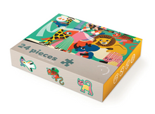 Load image into Gallery viewer, Kids Puzzle - Animal Carnival - 24 pieces