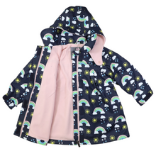 Load image into Gallery viewer, Sunshine & Rainbows Rain Coat - 2 Colour Options