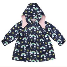 Load image into Gallery viewer, Sunshine & Rainbows Rain Coat - 2 Colour Options