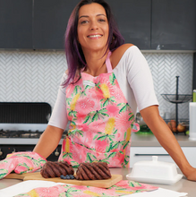 Load image into Gallery viewer, Apron - Pink Banksia