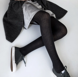 Staple Merino Wool Tights - Black