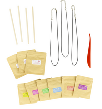 Load image into Gallery viewer, Jewellery Design Kit - Twisty Beads Necklace