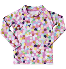 Load image into Gallery viewer, Confetti Pink Rash Vest