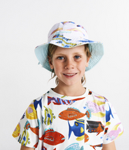 Load image into Gallery viewer, Fishy Business Beach Hat