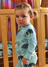 Load image into Gallery viewer, Weather Report Organic LS Zip Romper - LAST ONE SZ 18-24mths