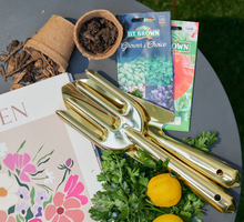 Load image into Gallery viewer, Garden Tool Set - Gold