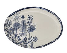 Load image into Gallery viewer, Navy Natives Ceramic Serving Ware