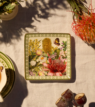 Load image into Gallery viewer, Square Trinket Tray - Botanical Blooms