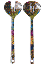 Load image into Gallery viewer, Alperstein Designs Melamine Salad Servers - VArious Designs