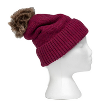 Load image into Gallery viewer, Pattern Rib Knit Beanie - 3 Colour Options