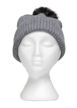 Load image into Gallery viewer, Pattern Rib Knit Beanie - 3 Colour Options