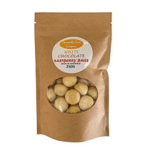 Load image into Gallery viewer, White Chocolate Raspberry Balls 250g
