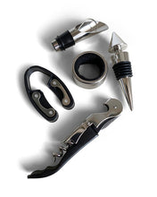 Load image into Gallery viewer, Wine Tool Gift Set - 5 pieces in bottle