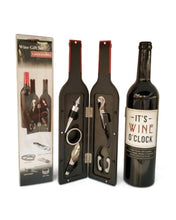 Load image into Gallery viewer, Wine Tool Gift Set - 5 pieces in bottle