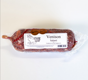 Venison Salami With Cranberry & Pink Peppercorn