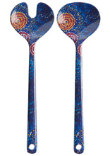 Load image into Gallery viewer, Alperstein Designs Melamine Salad Servers - VArious Designs