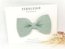 Load image into Gallery viewer, Pinch Bow Hair Accessories - Clip or Headband