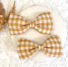 Load image into Gallery viewer, Pinch Bow Hair Accessories - Clip or Headband