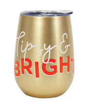 Load image into Gallery viewer, Xmas Wine Tumblers Limited Edition