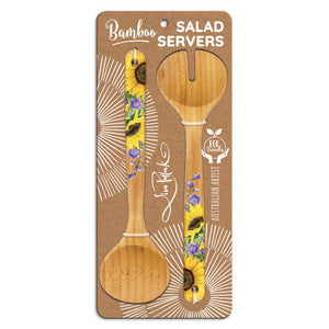 Lisa Pollock Bamboo Salad Servers