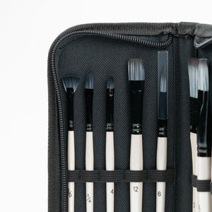 Acrylic Brush Set of 10