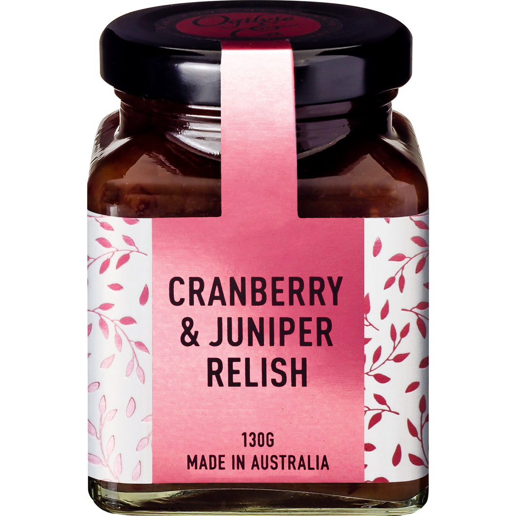 Ogilvie & Co Cranberry & Juniper Relish - 120g