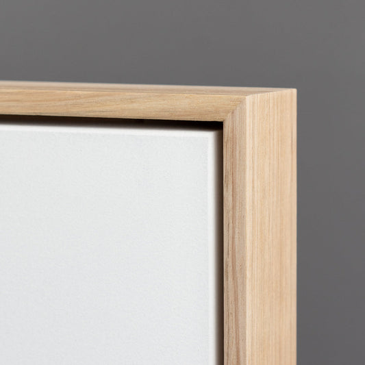 Vic Ash Floating Frame with Primed Art Board - Square/Rectangle