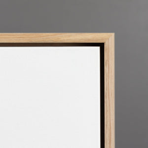 Vic Ash Floating Frame with Primed Art Board - Square/Rectangle