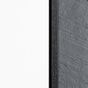 Satin Black Floating Frame with Primed Art Board - Square/Rectangle